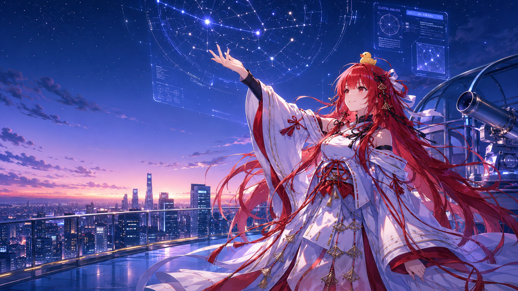 绘梨衣·星海绯梦 Paseo 主题皮肤预览