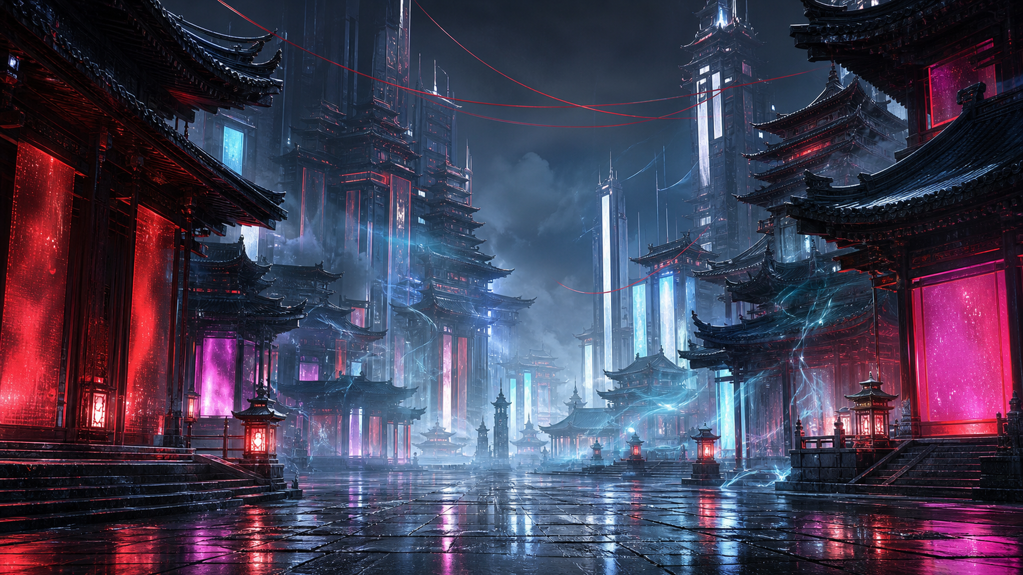 霓虹巡夜 Paseo 主题皮肤预览
