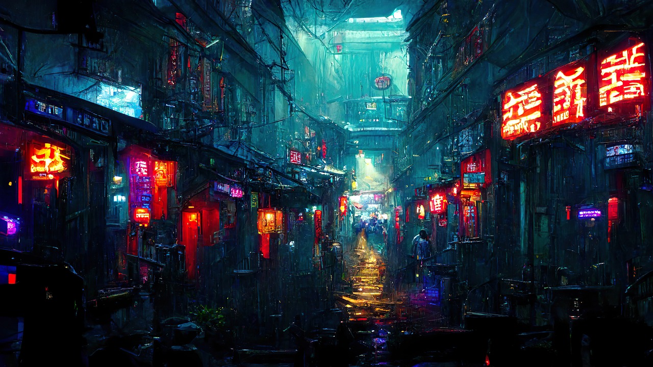 霓虹雨巷 Paseo 主题皮肤预览
