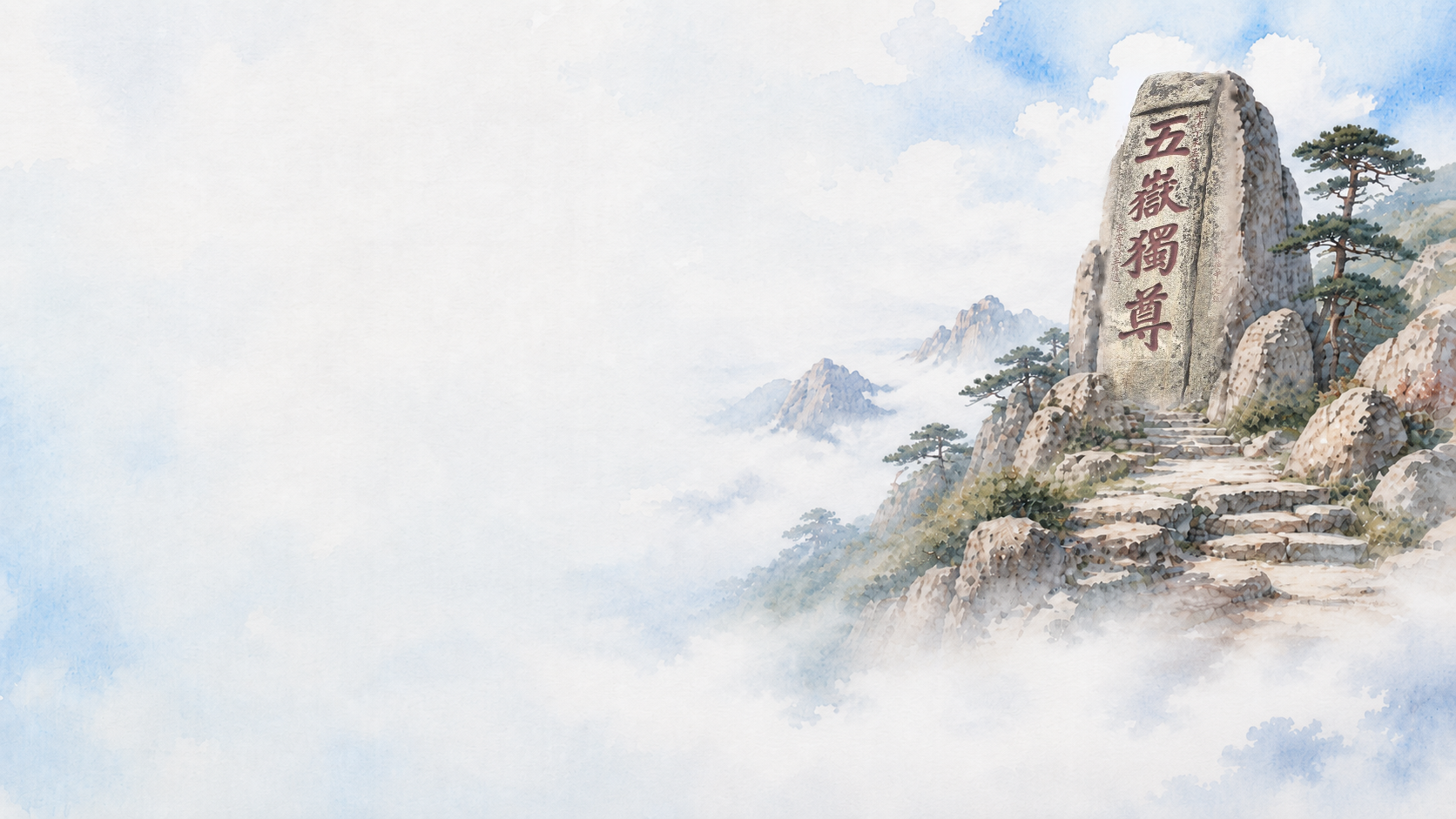 泰山·五岳独尊 Paseo 主题皮肤预览