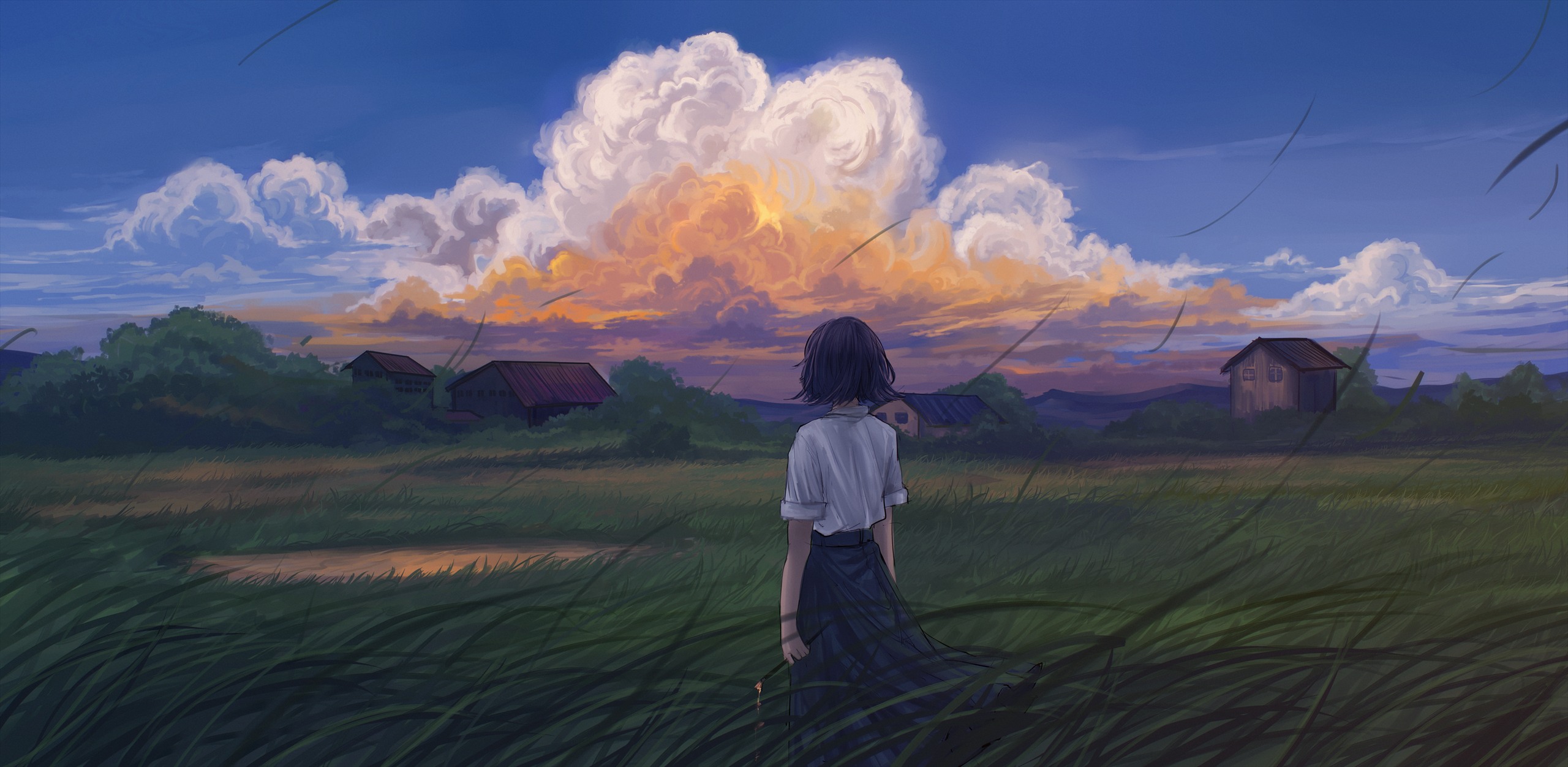 暮云风野 · Windbound Dusk Paseo 主题皮肤预览